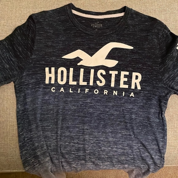 Hollister Longsleeve Ombré T Shirt - Picture 1 of 5